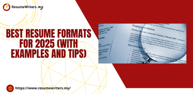 resume formats for jobseekers