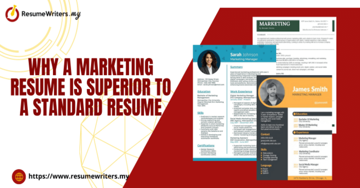 marketing resume samples